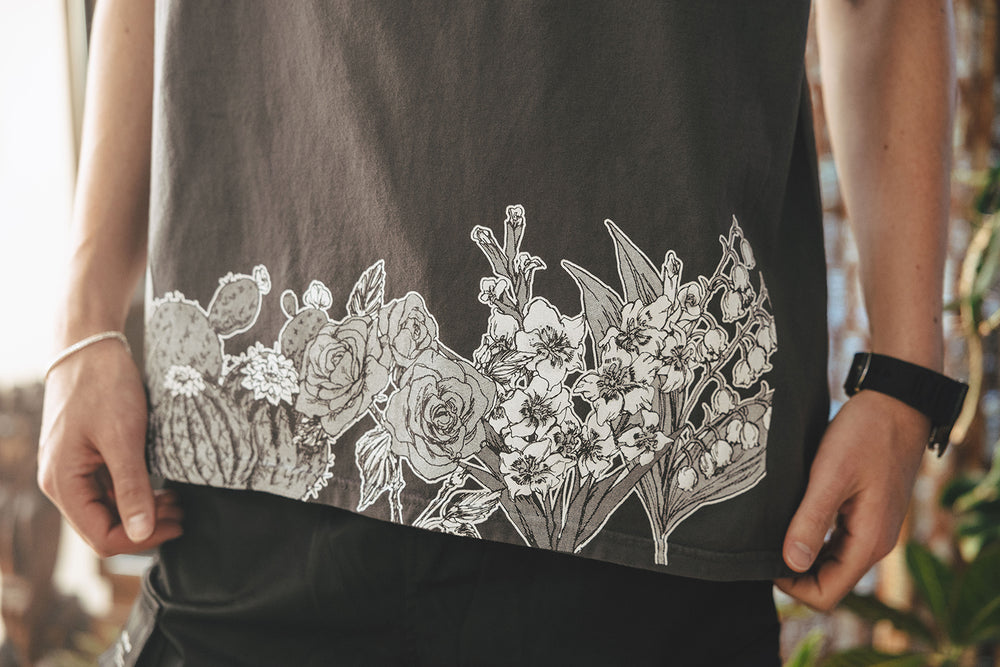 【Paragraph】25SS★ No.90 AWESOME FLOWER T SHIRT Women's Flower T-shirts Flowers/japanese/botanical Shirt