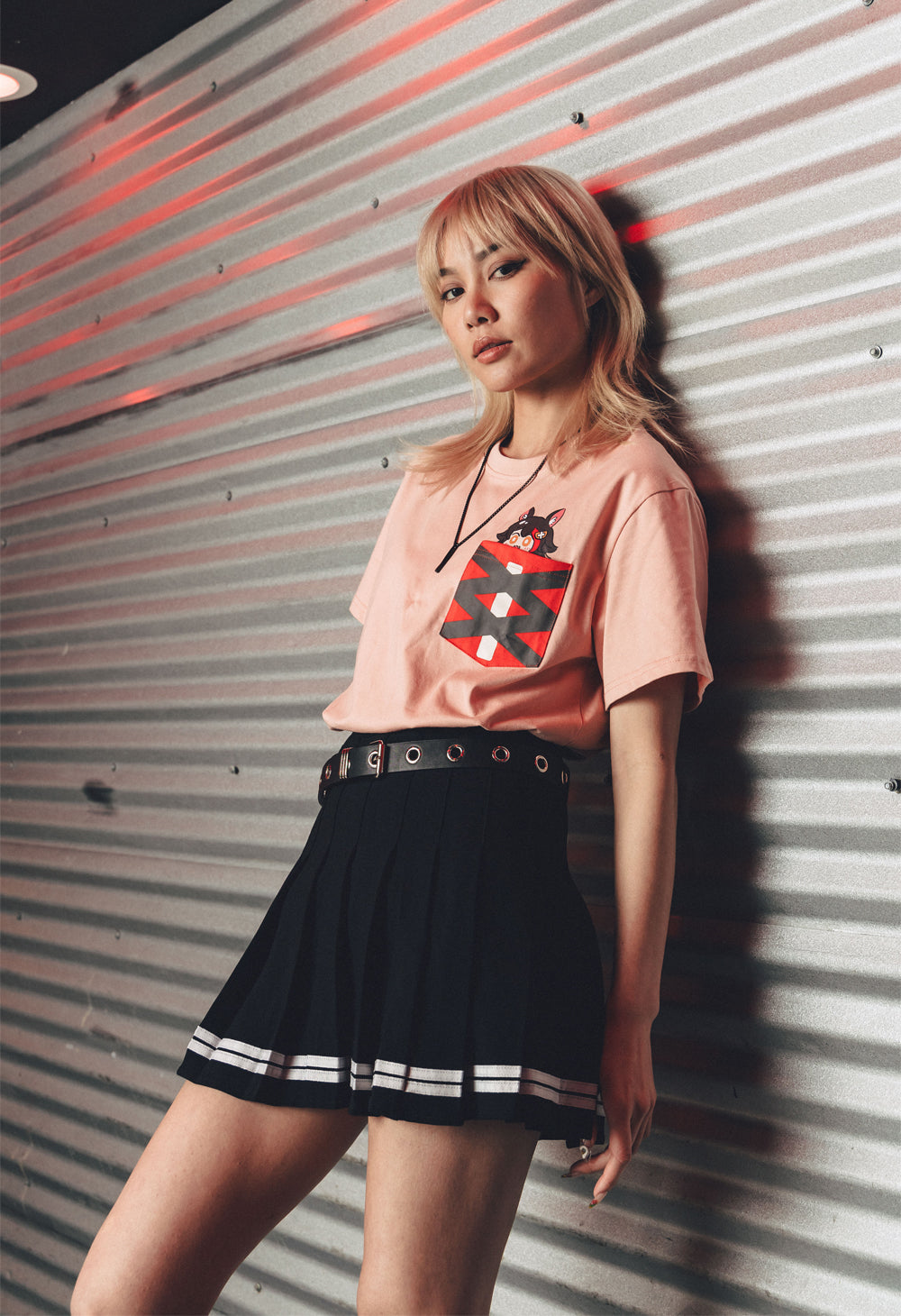 OOKAMI MIO Pocket T-Shirt – OMOCAT