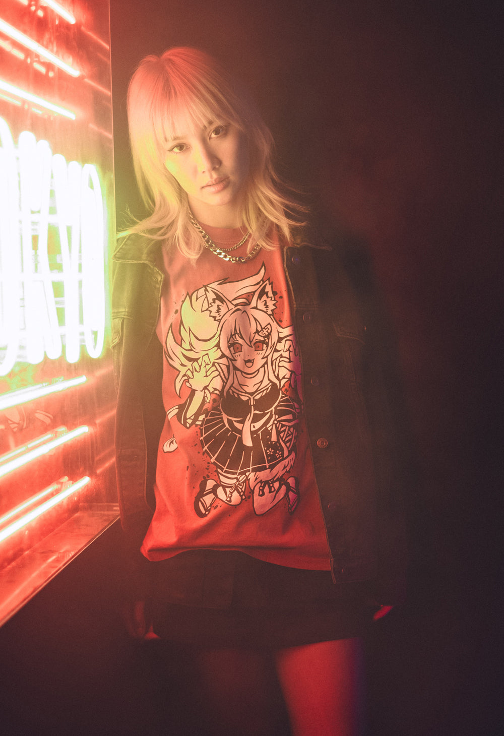 OOKAMI MIO T-Shirt – OMOCAT