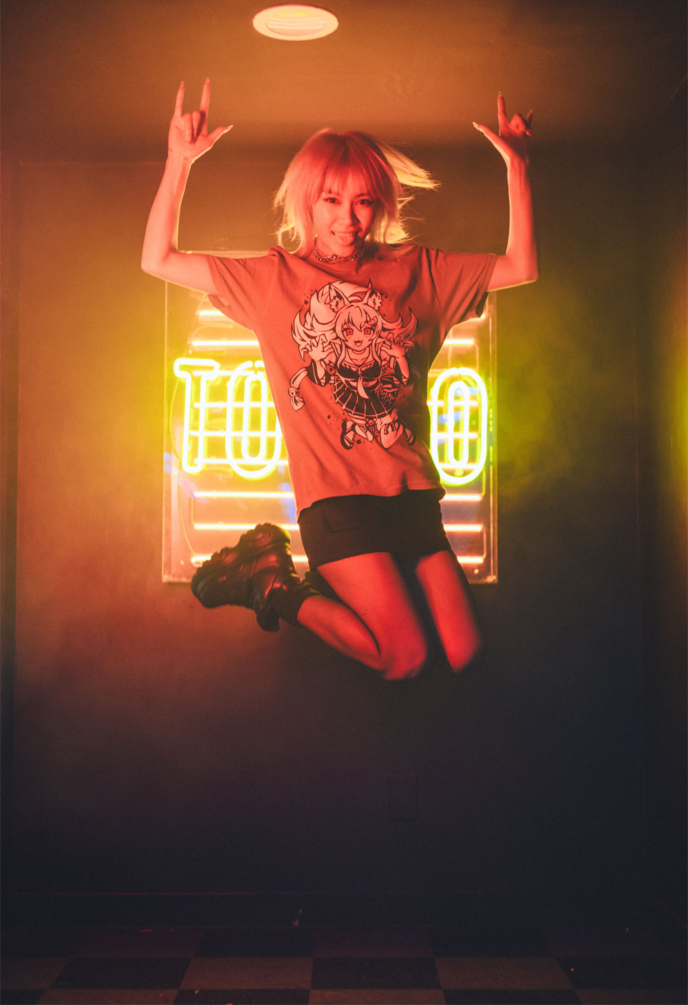 OOKAMI MIO T-Shirt – OMOCAT