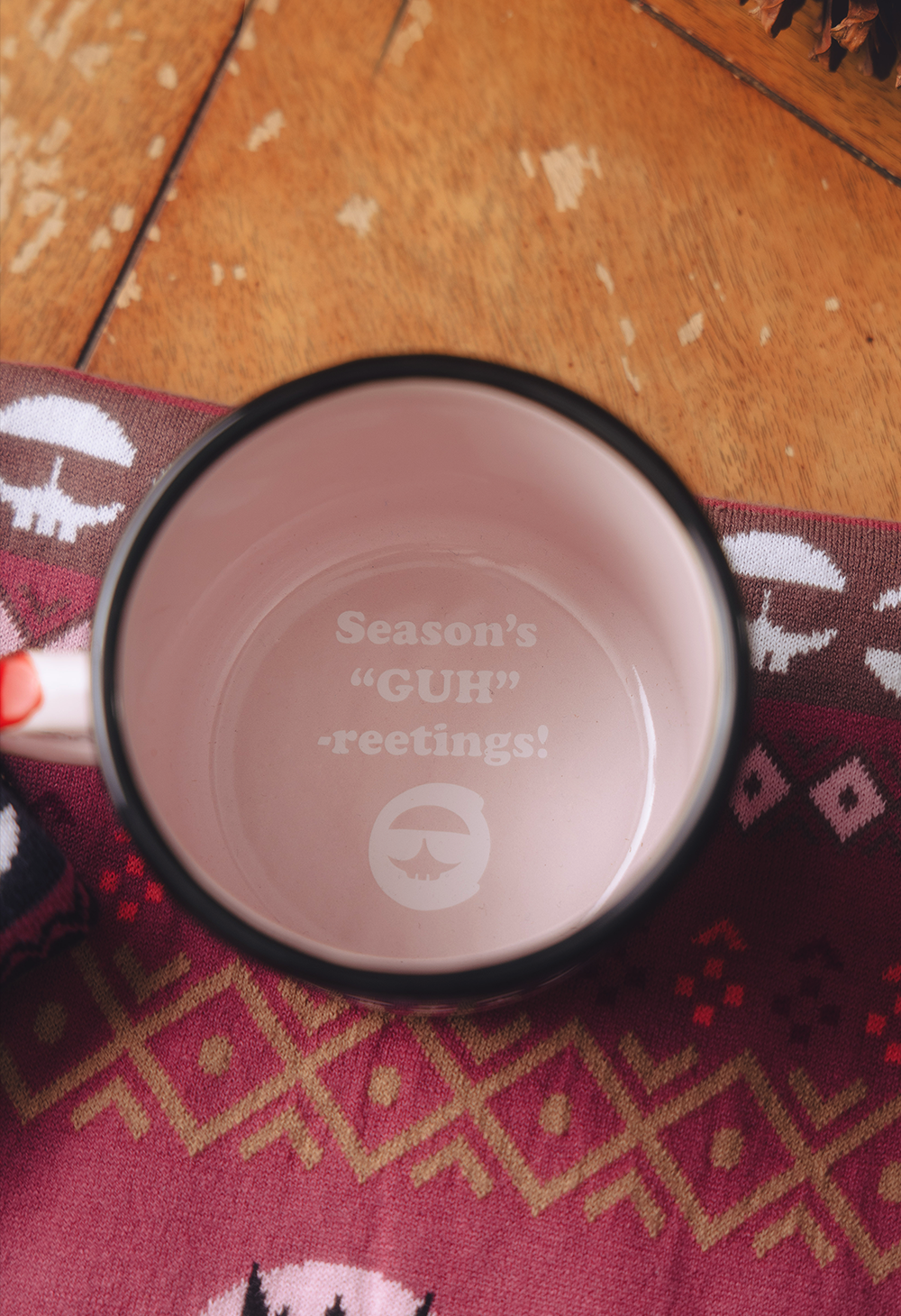MORI CALLIOPE Enamel Mug – OMOCAT