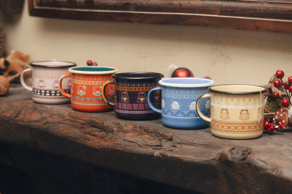 WATSON AMELIA Enamel Mug – OMOCAT WATSON AMELIA Enamel Mug – OMOCAT