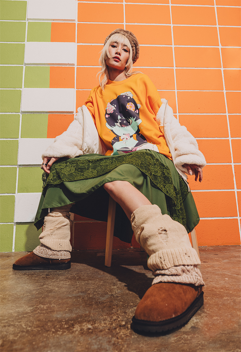 
                  
                    MUSHROOMGIRL Sweater
                  
                