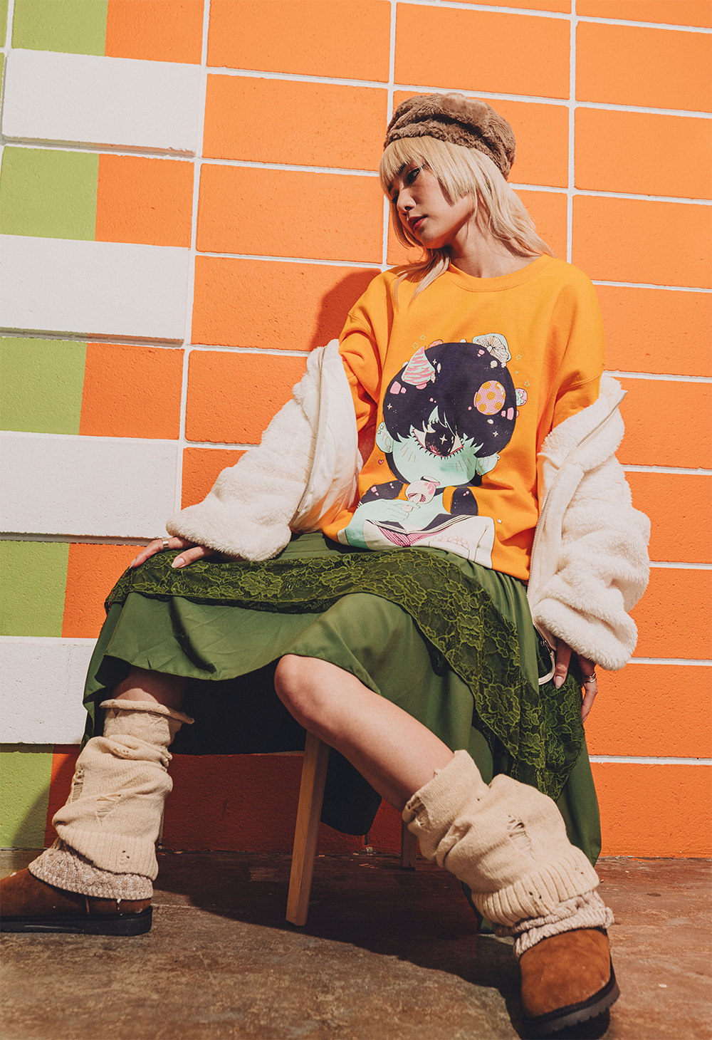 
                  
                    MUSHROOMGIRL Sweater
                  
                