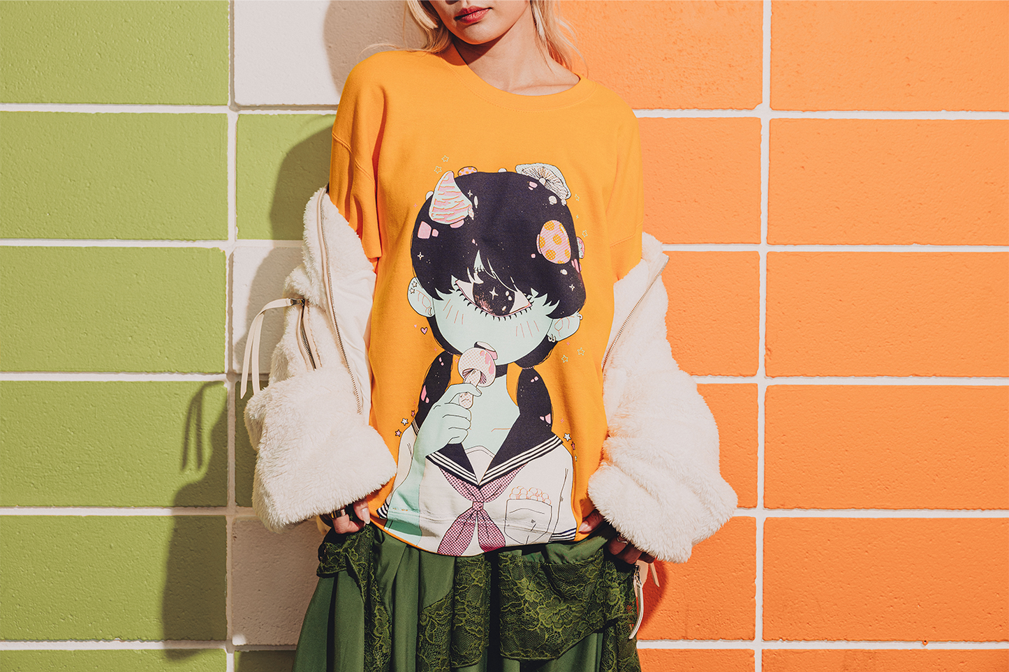 
                  
                    MUSHROOMGIRL Sweater
                  
                