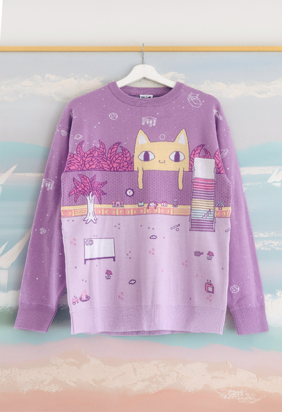 NEIGHBOR'S ROOM Knit Sweater – OMOCAT NEIGHBOR'S ROOM Knit Sweater – OMOCAT
