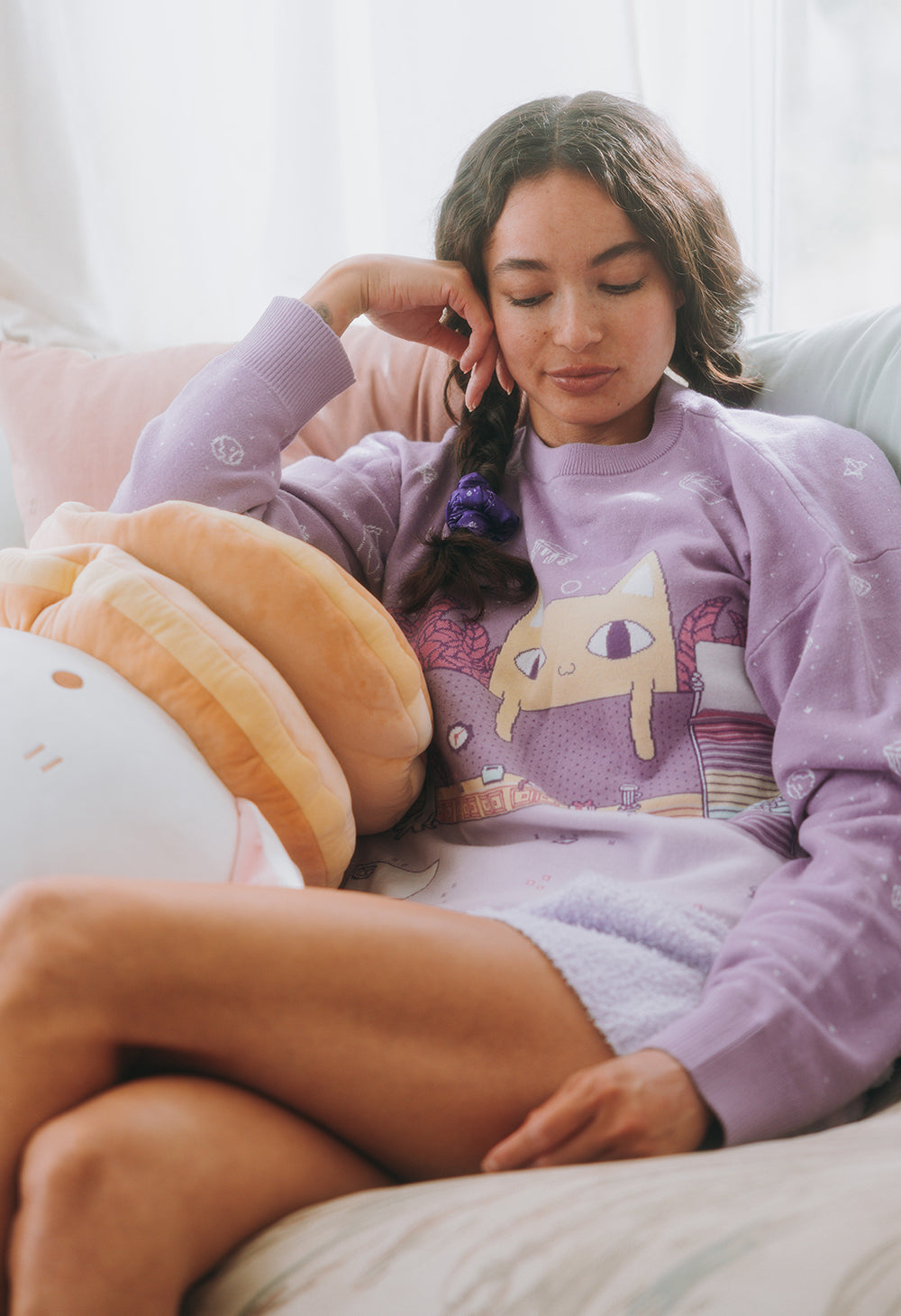 NEIGHBOR'S ROOM Knit Sweater – OMOCAT