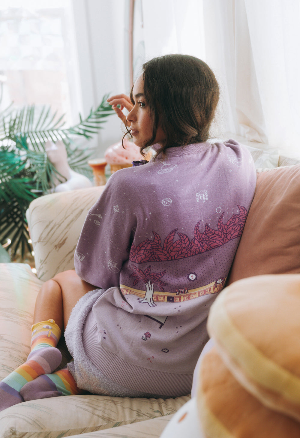 NEIGHBOR'S ROOM Knit Sweater – OMOCAT