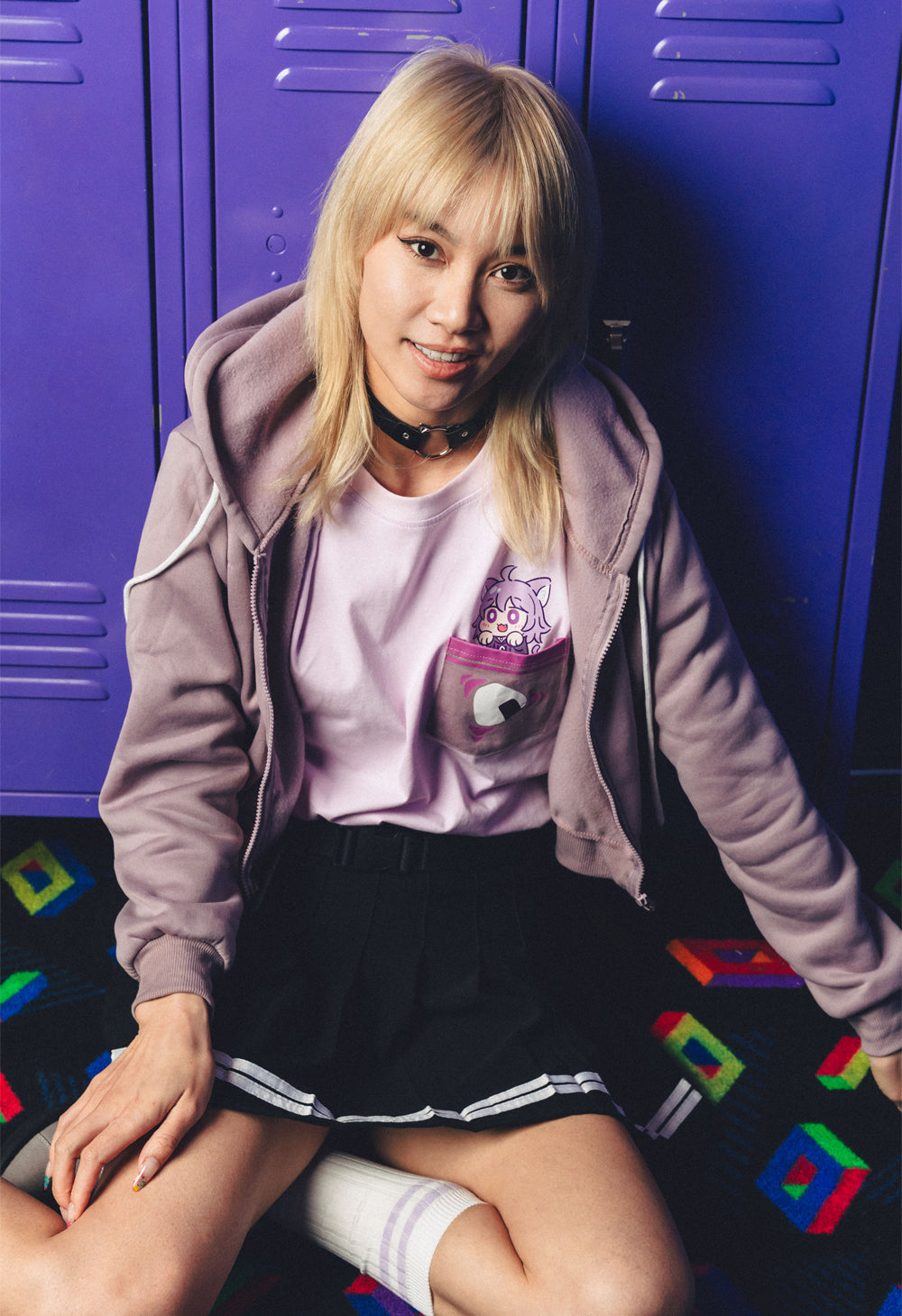 NEKOMATA OKAYU Pocket T-Shirt – OMOCAT