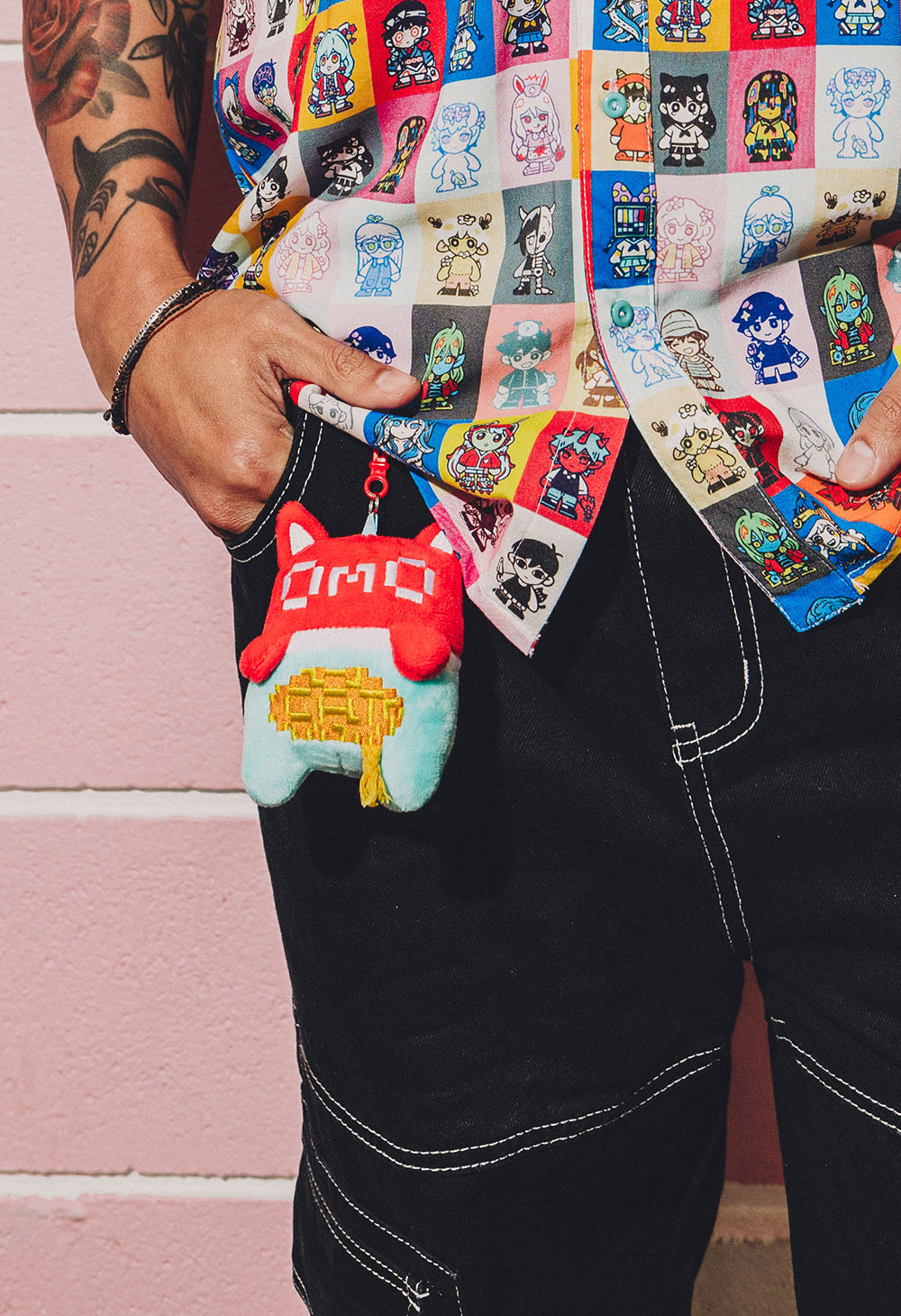 OMOCAT Plush Keychain