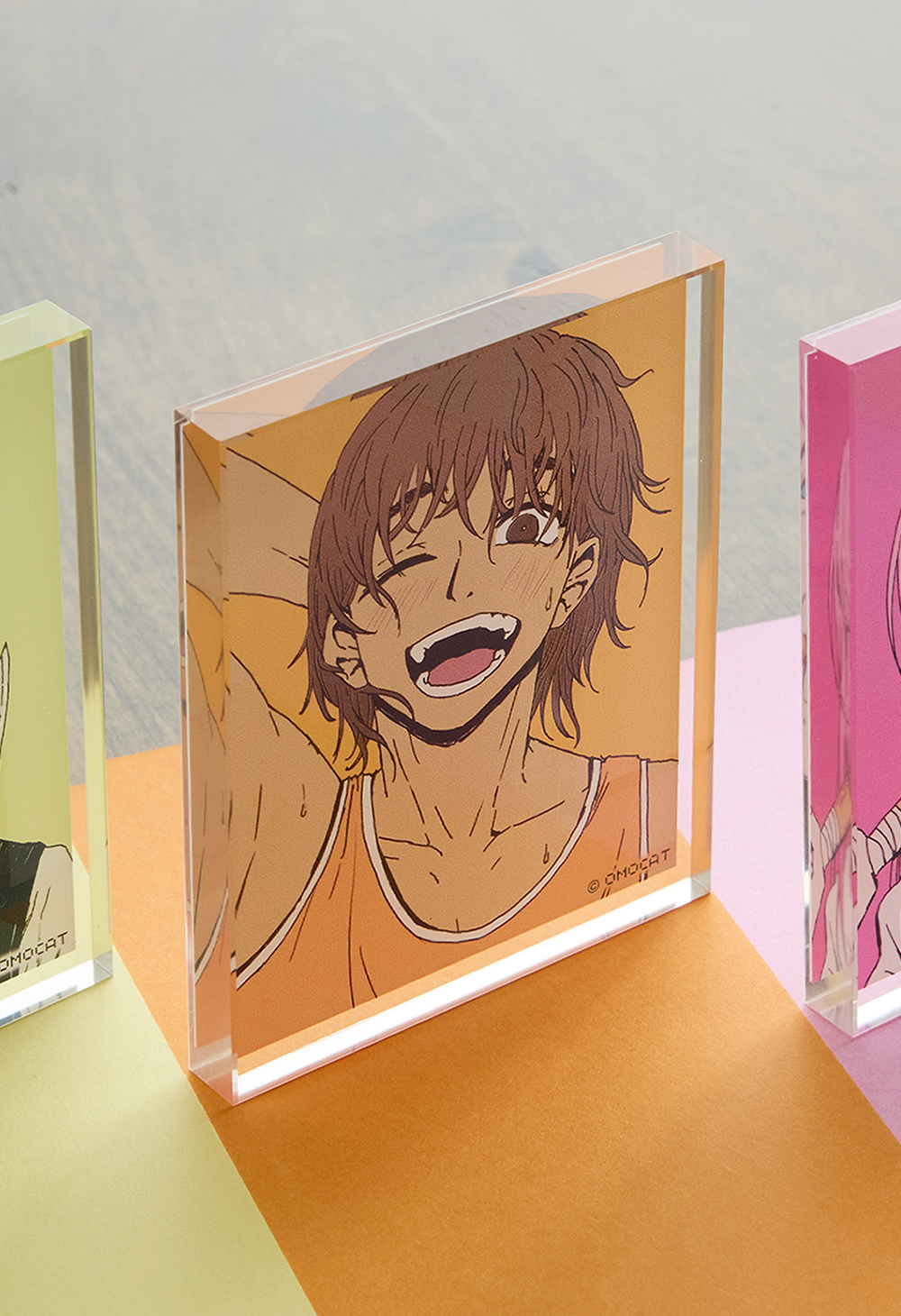 KEL Illustration Acrylic Block – OMOCAT