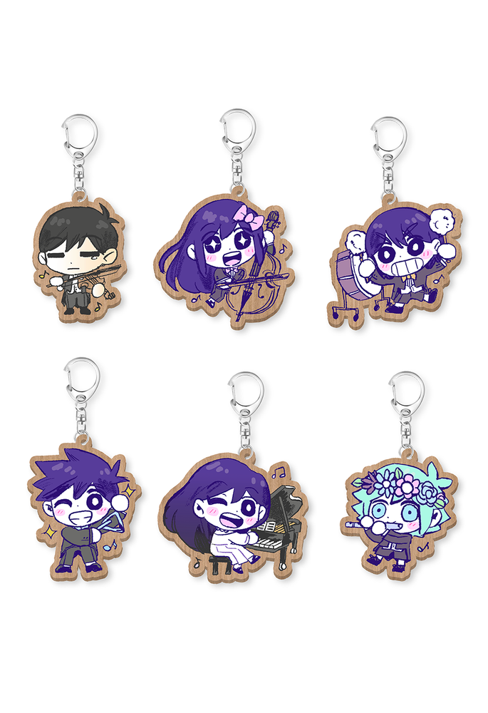 
                  
                    OMORI 3rd Anniversary Concert Wooden Keychains
                  
                