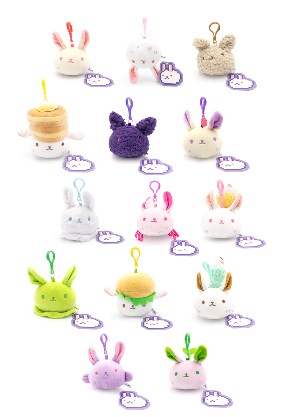 BUNNY Keychain Plush Blind Bag – OMOCAT BUNNY Keychain Plush Blind Bag – OMOCAT