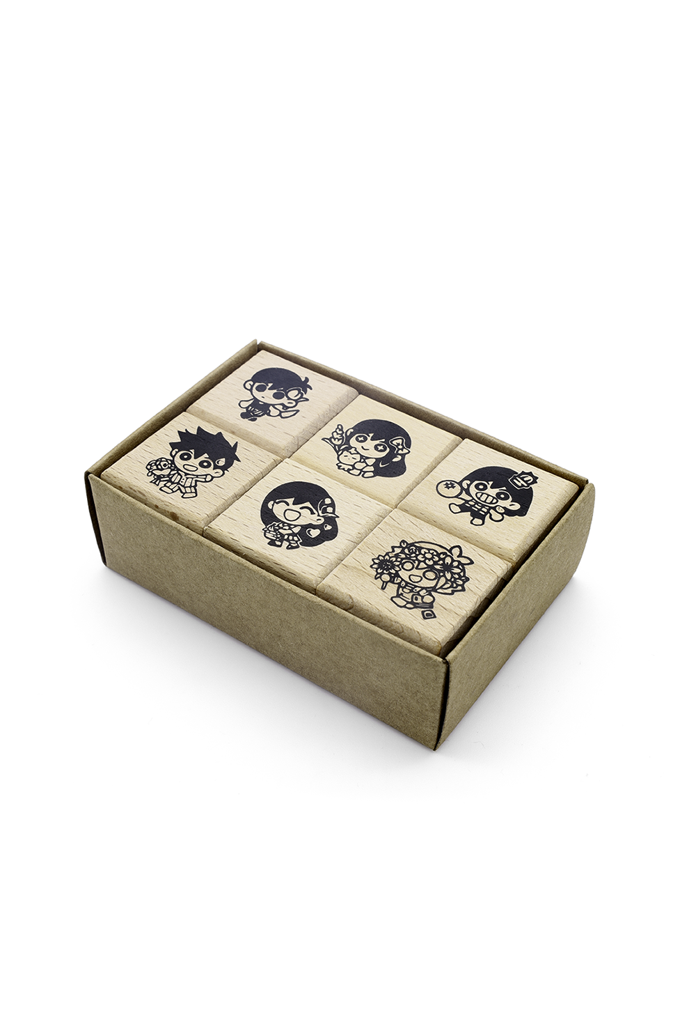OMORI スタンプセット HEADSPACE＆FARAWAY OMORI Wood Stamp Set – OMOCAT