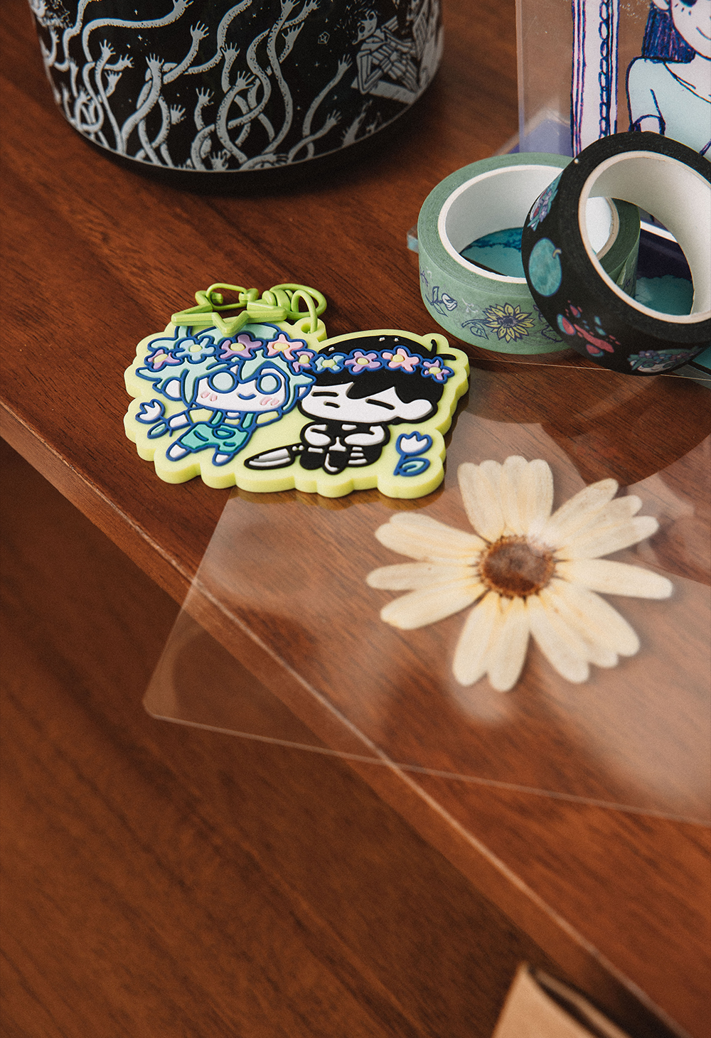 YOU TAGGED OMORI! Rubber Keychain Blind Bag – OMOCAT