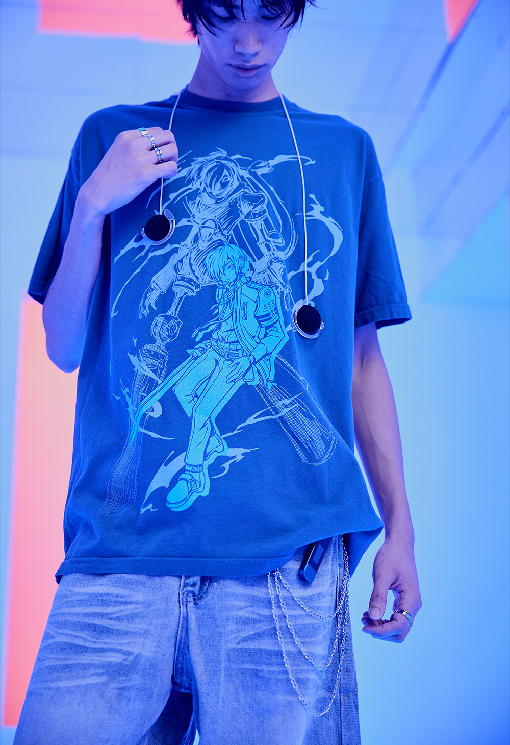 PERSONA 3 MALE PROTAG T-Shirt – OMOCAT