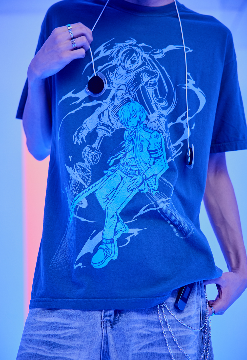 
                  
                    PERSONA 3 MALE PROTAG T-Shirt
                  
                