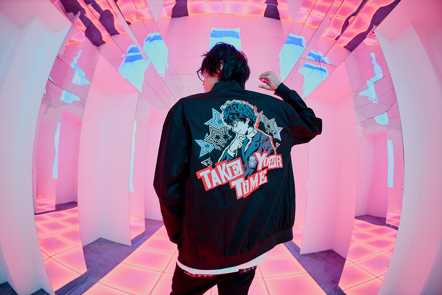 
                  
                    TAKE YOUR TIME Bomber Jacket
                  
                