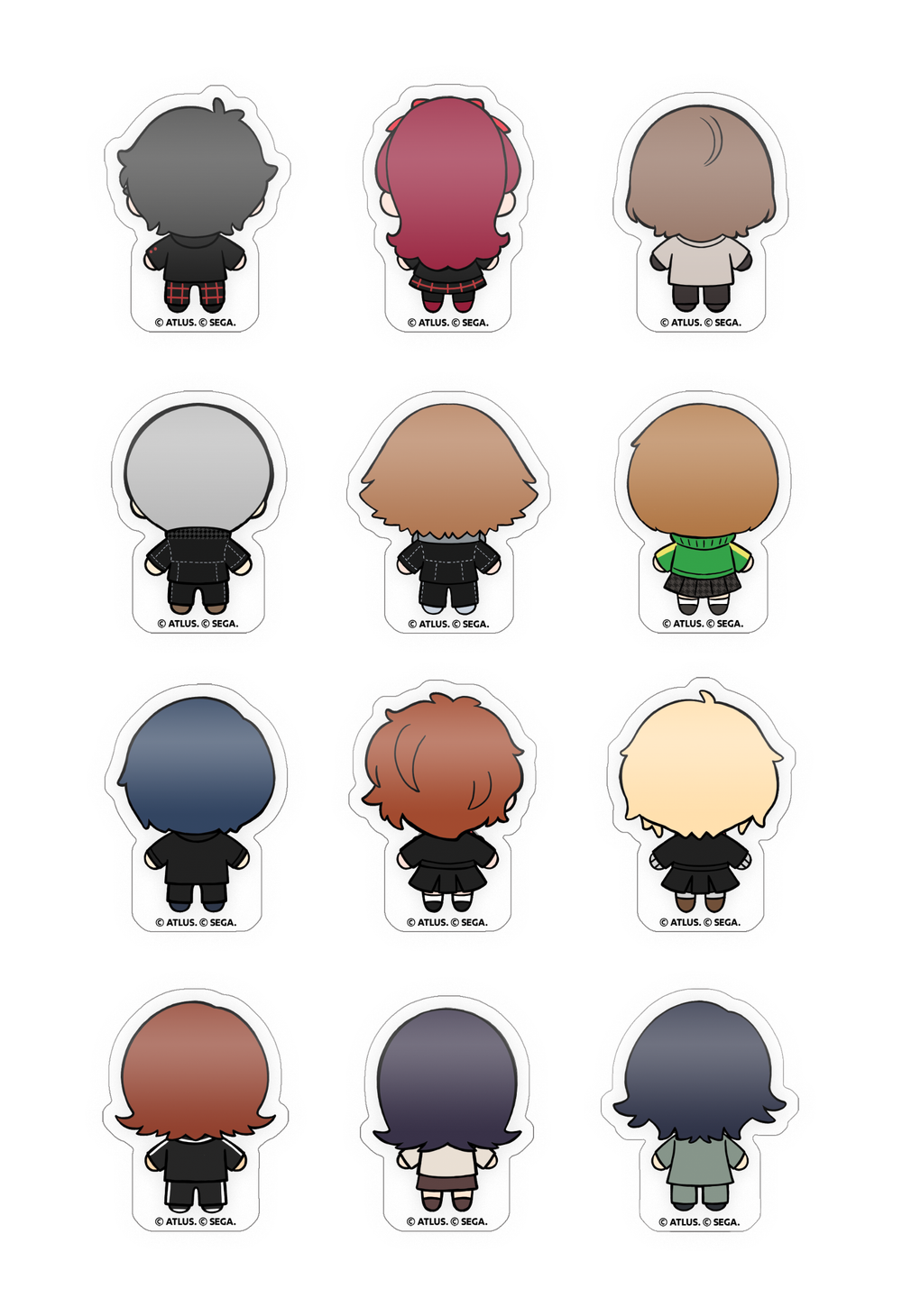 PERSONA 30th Anniversary x OMOCAT Acrylic Block
