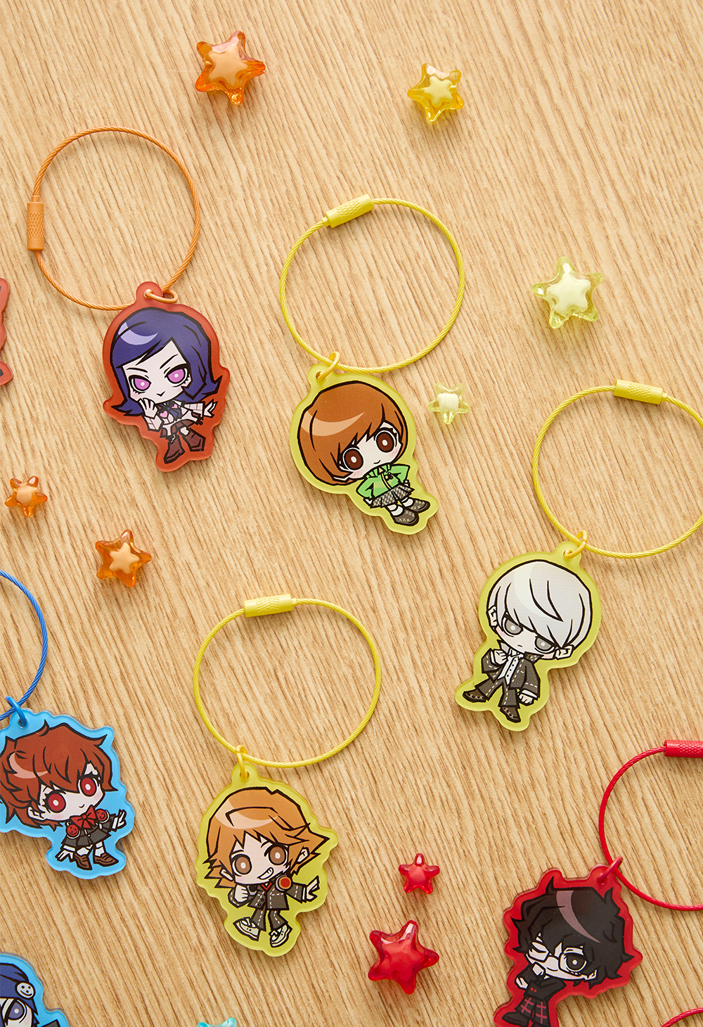 PERSONA 30th Anniversary x OMOCAT Acrylic Keychain PERSONA 30th Anniversary x OMOCAT Acrylic Keychain