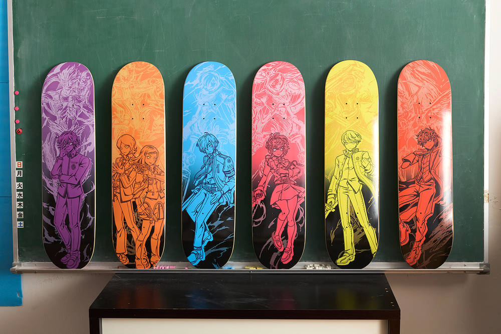 PERSONA 3 MALE PROTAG Skate Deck – OMOCAT