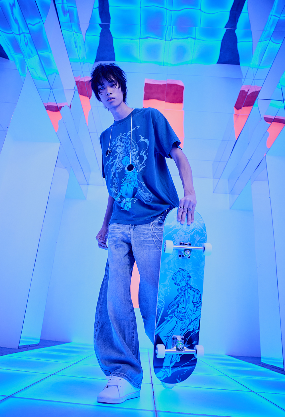 
                  
                    PERSONA 3 MALE PROTAG Skate Deck
                  
                