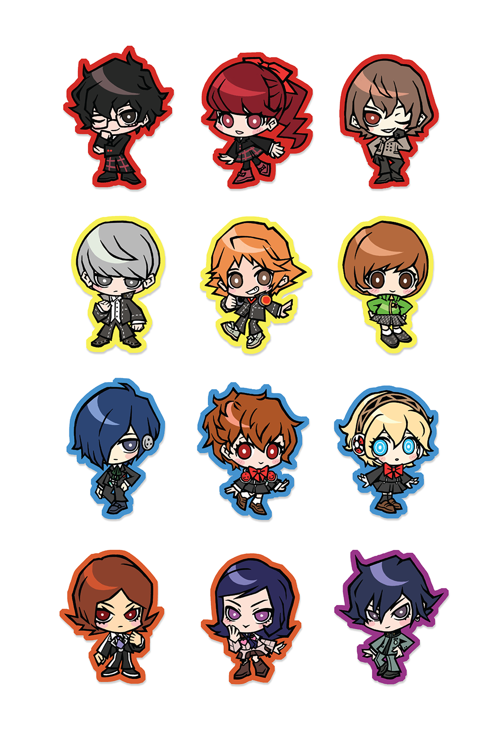 PERSONA 30th Anniversary x OMOCAT Sticker Set