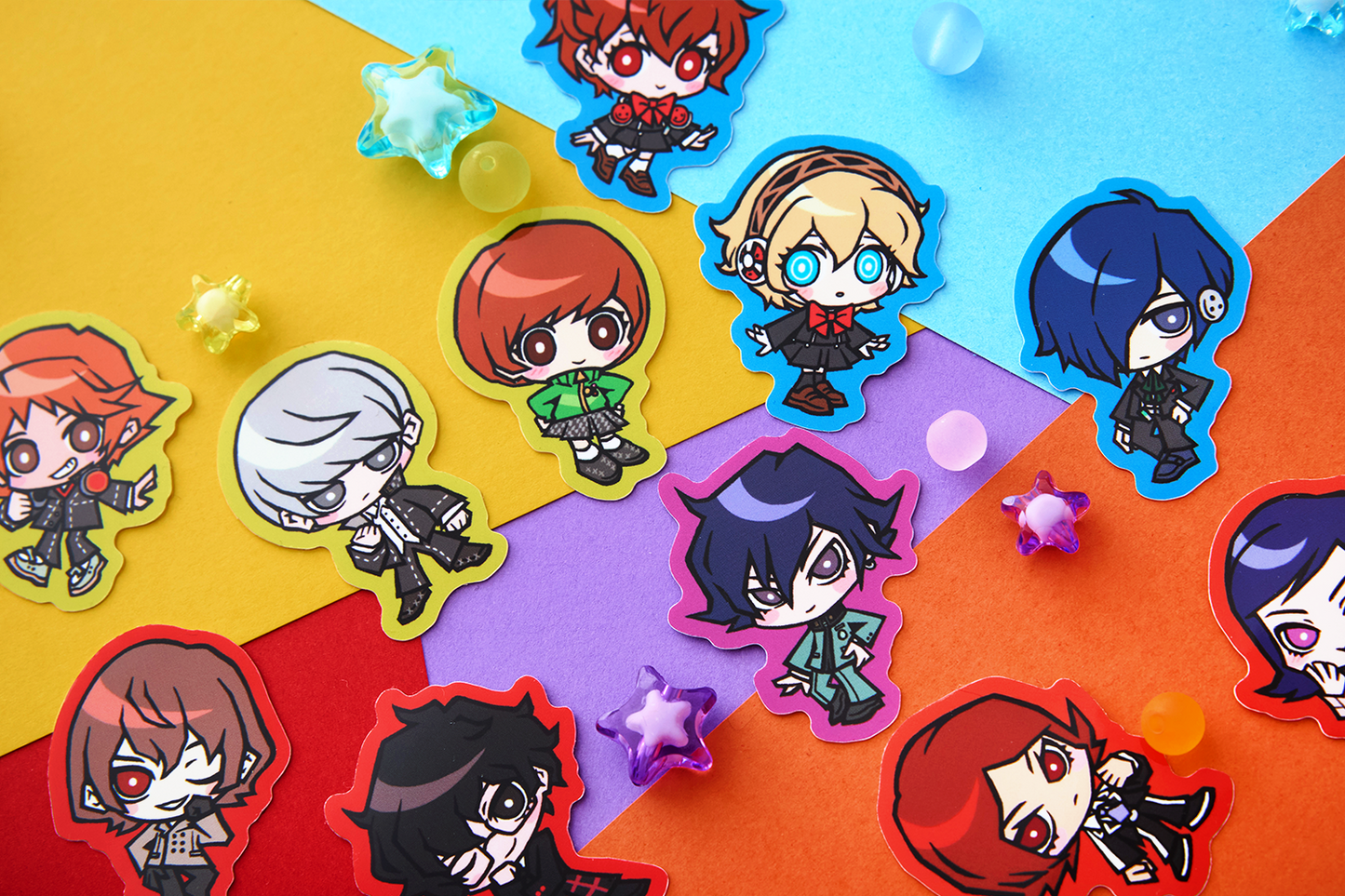 
                  
                    PERSONA 30th Anniversary x OMOCAT Sticker Set
                  
                
