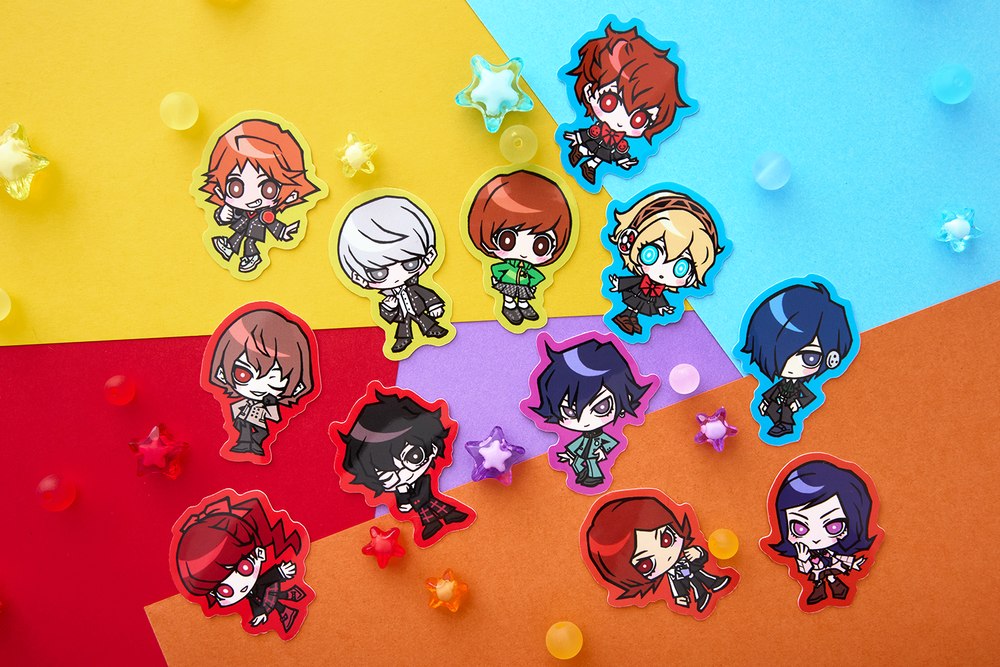 Persona 30th Anniversary コラボグッズセット PERSONA 30th Anniversary x OMOCAT Sticker Set