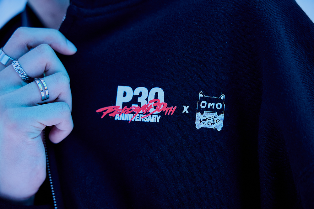 PERSONA 30th Anniversary x OMOCAT Zip-Hoodie