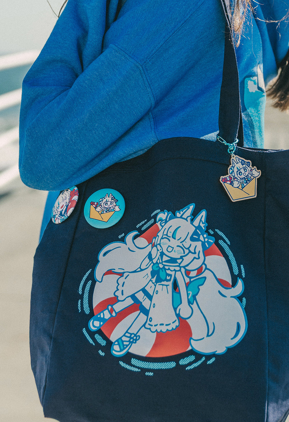 SAMEKO SABA Button Pin Blind Bag – OMOCAT