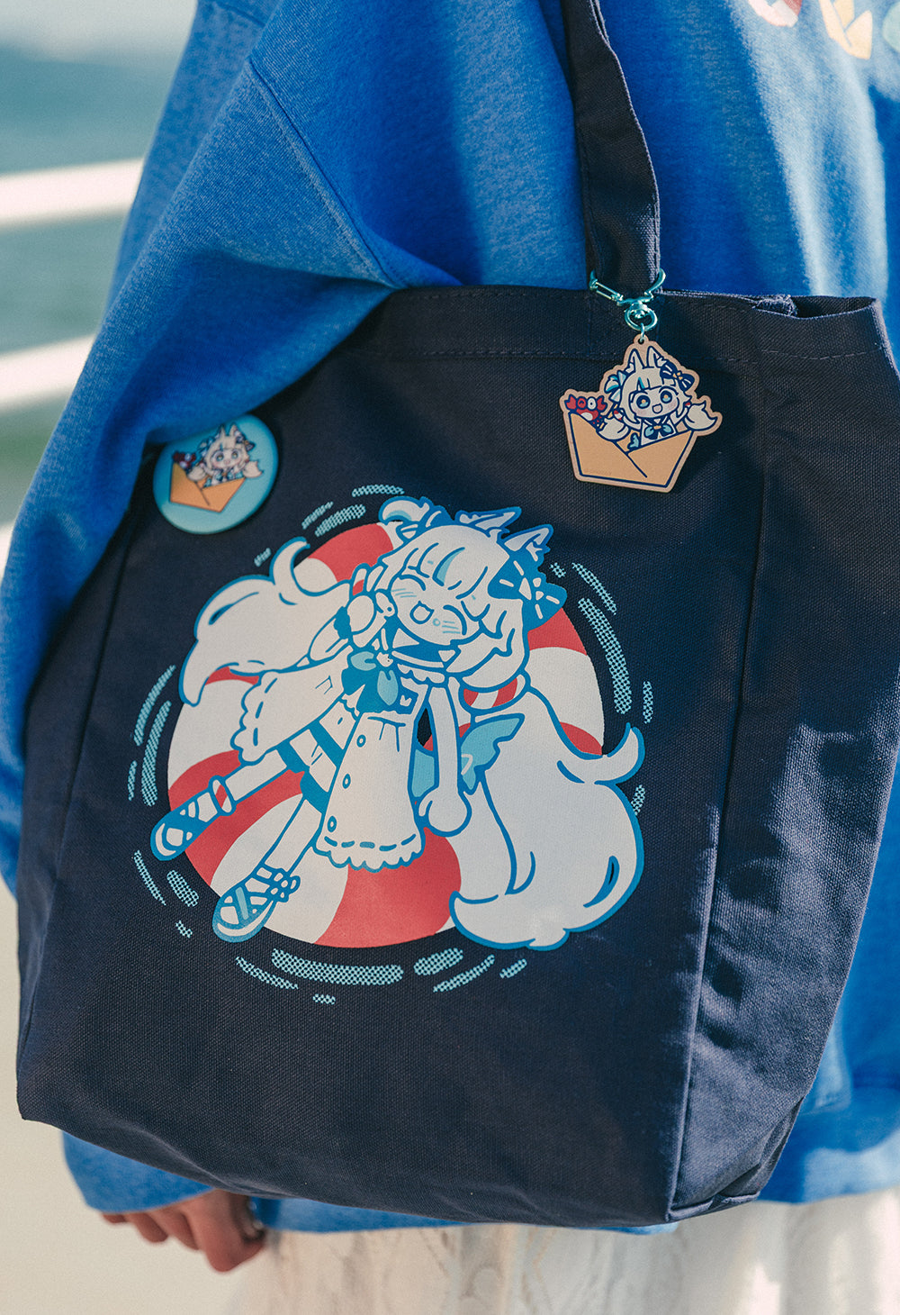 SAMEKO SABA Wooden Keychain – OMOCAT