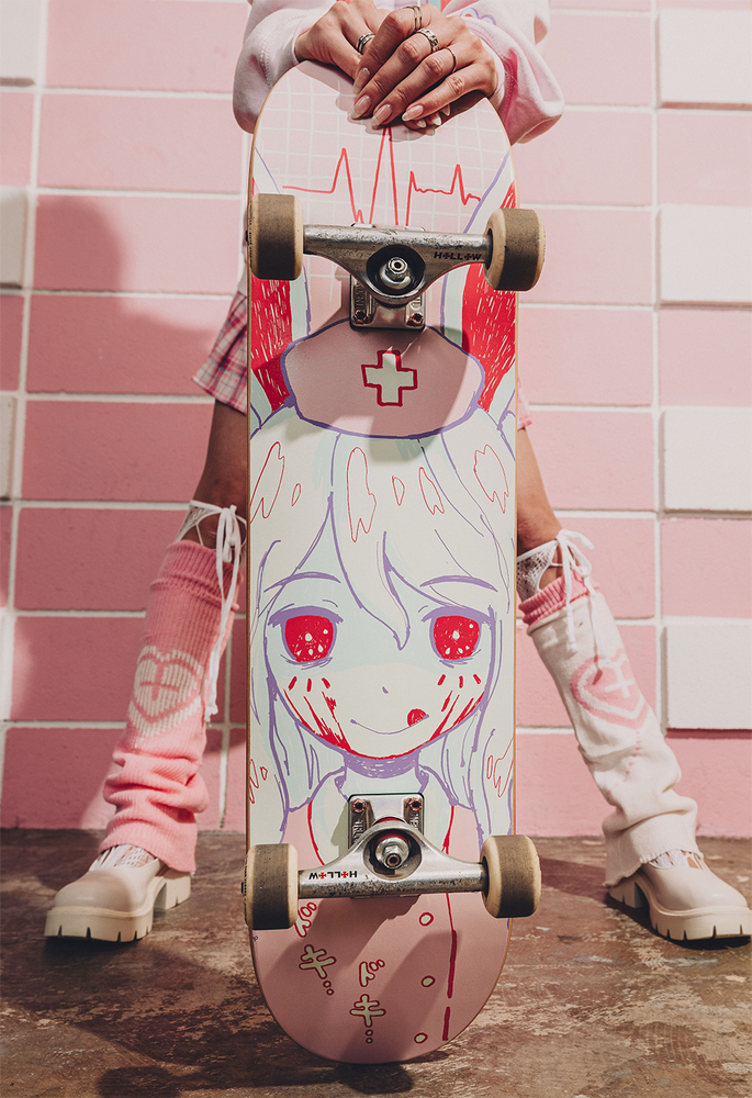 NURSEBUNNY Skate Deck – OMOCAT NURSEBUNNY Skate Deck – OMOCAT