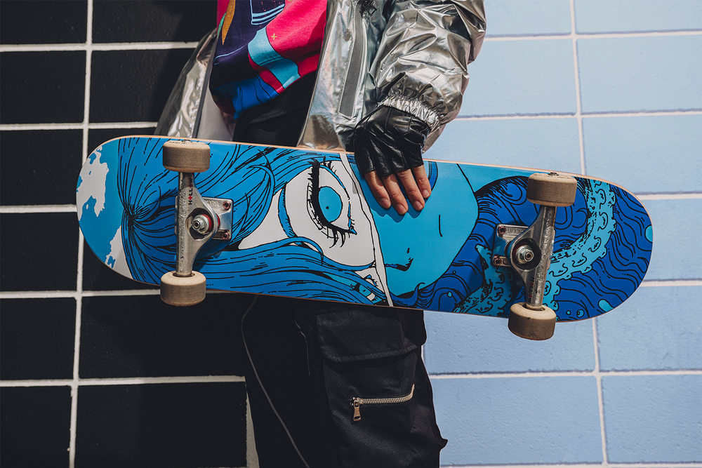 UNDERWATER Skate Deck – OMOCAT