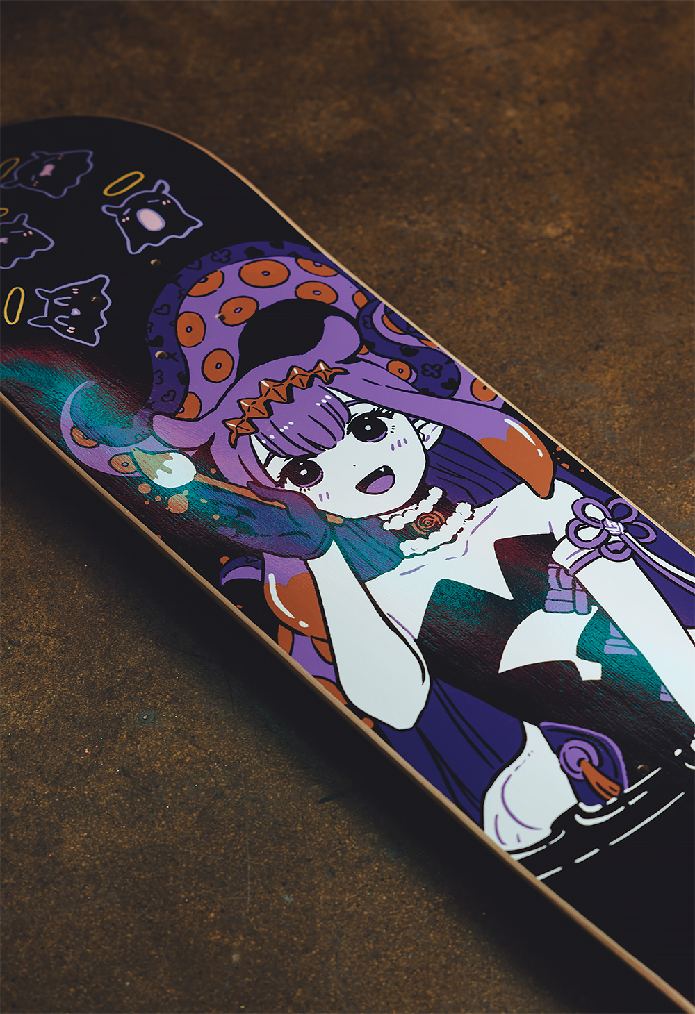 NINOMAE INA'NIS Skate Deck – OMOCAT NINOMAE INA'NIS Skate Deck – OMOCAT