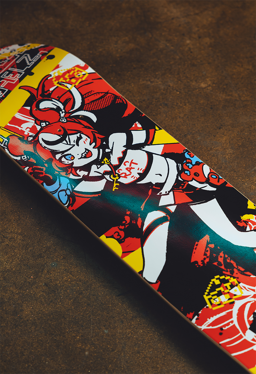 HAKOS BAELZ Skate Deck – OMOCAT HAKOS BAELZ Skate Deck – OMOCAT