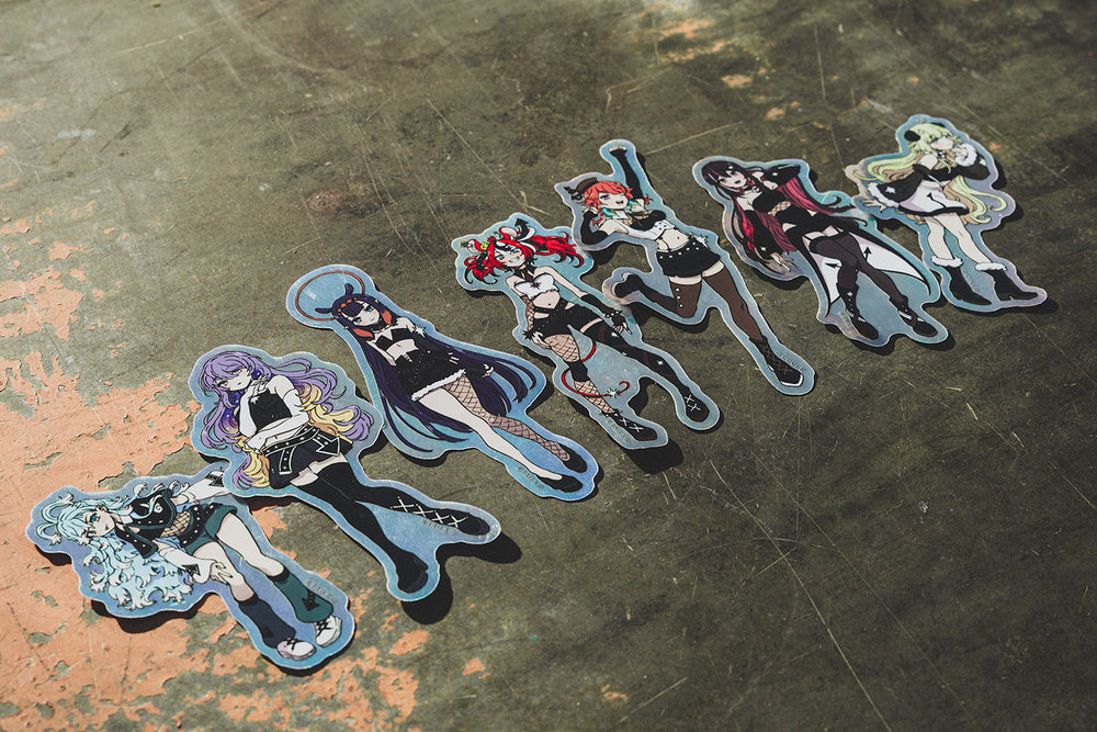 hololive STAGE World Tour '24 -Soar!- Holographic Sticker Set – OMOCAT