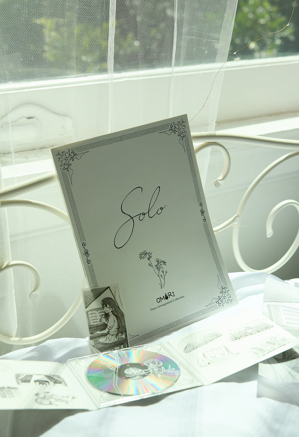 
                  
                    "Solo" OMORI Piano Arrangement Sheet Music Book
                  
                