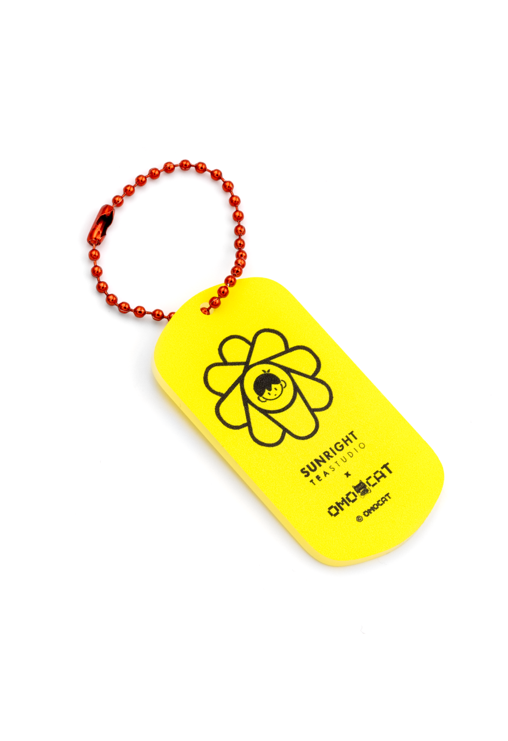 SUNRIGHT TEA x OMORI Dog Tag Keychain – OMOCAT SUNRIGHT TEA x OMORI Dog Tag Keychain – OMOCAT