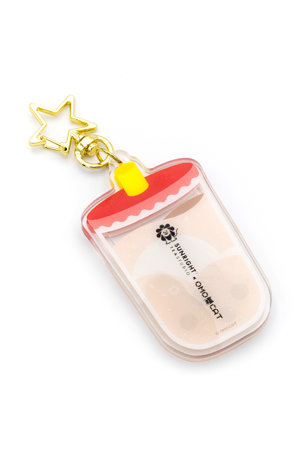 SUNRIGHT TEA x OMORI OMOCAT Shaker Keychain SUNRIGHT TEA x OMORI OMOCAT Shaker Keychain