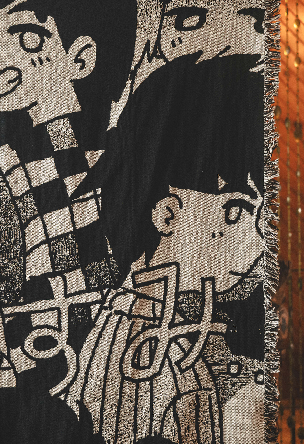 OYASUMI Woven Blanket – OMOCAT OYASUMI Woven Blanket – OMOCAT