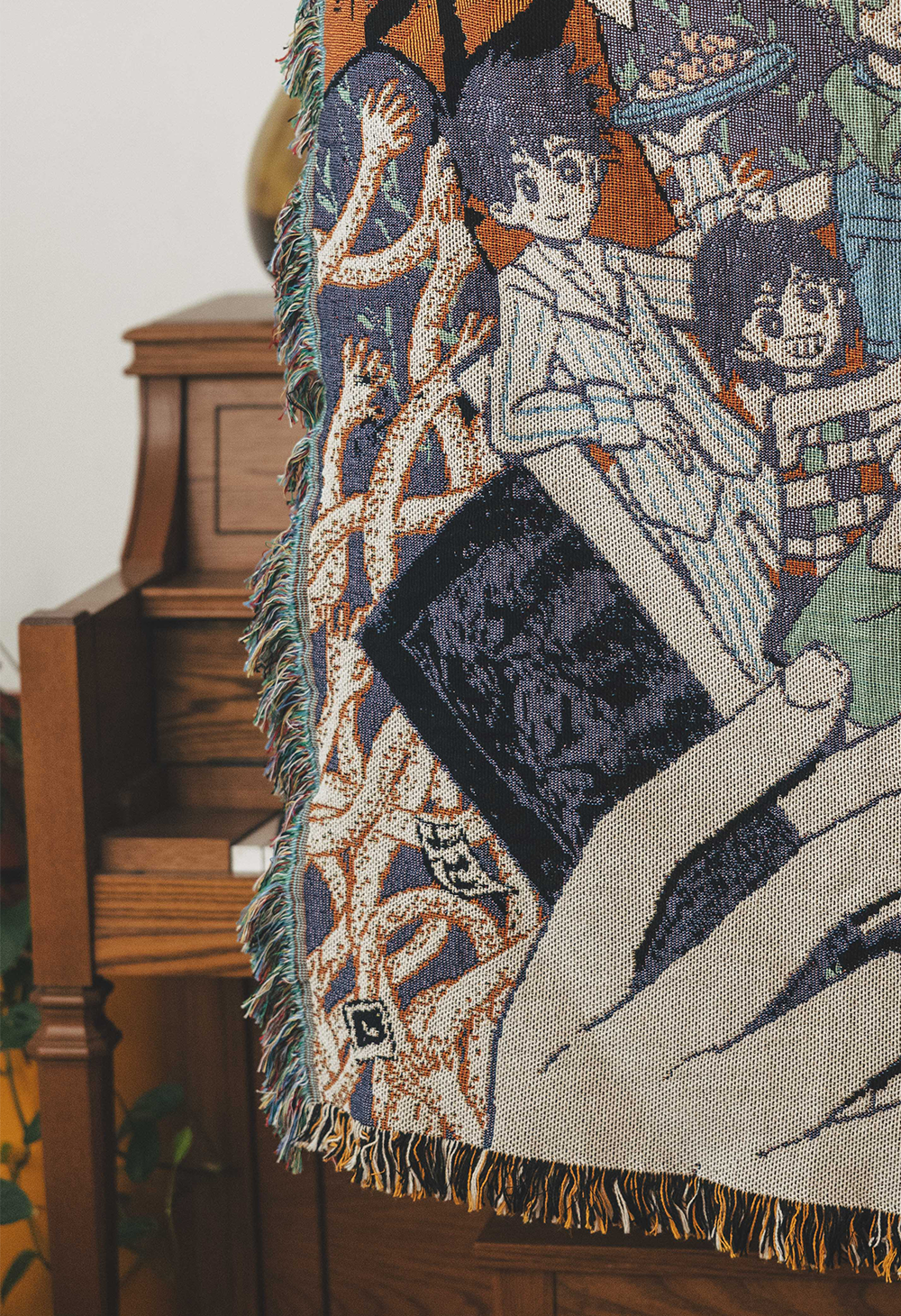 SPACES IN-BETWEEN Woven Blanket – OMOCAT SPACES IN-BETWEEN Woven Blanket – OMOCAT