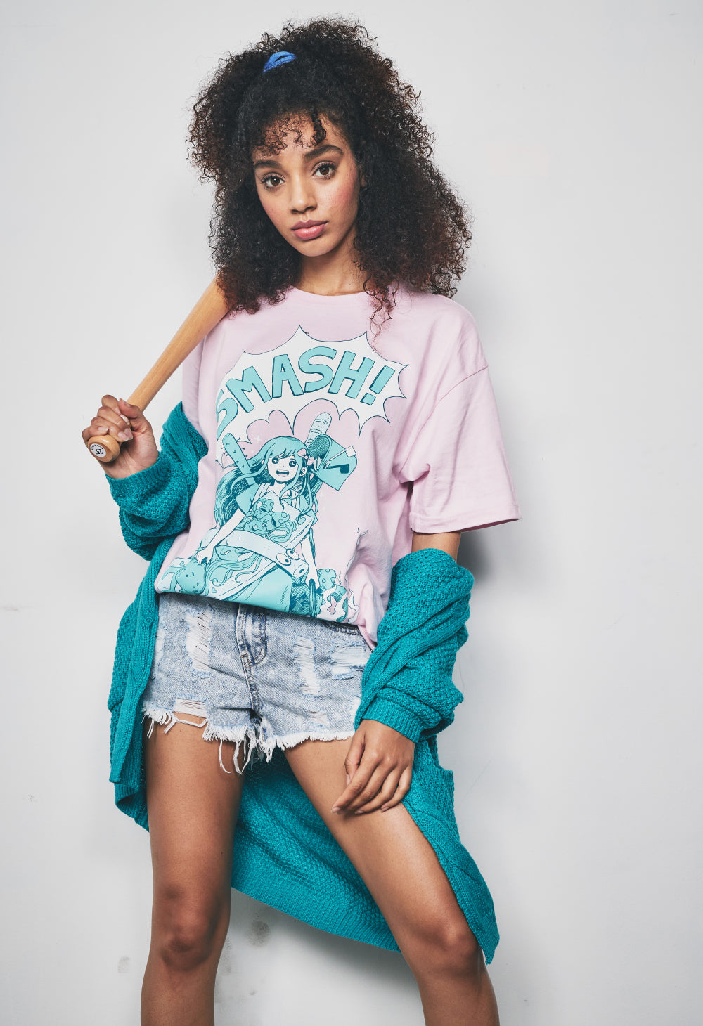 AUBREY SMASH! T-Shirt – OMOCAT