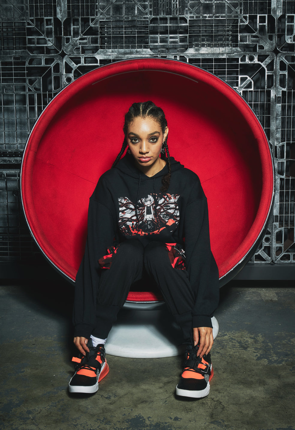 RED HANDS Hoodie – OMOCAT