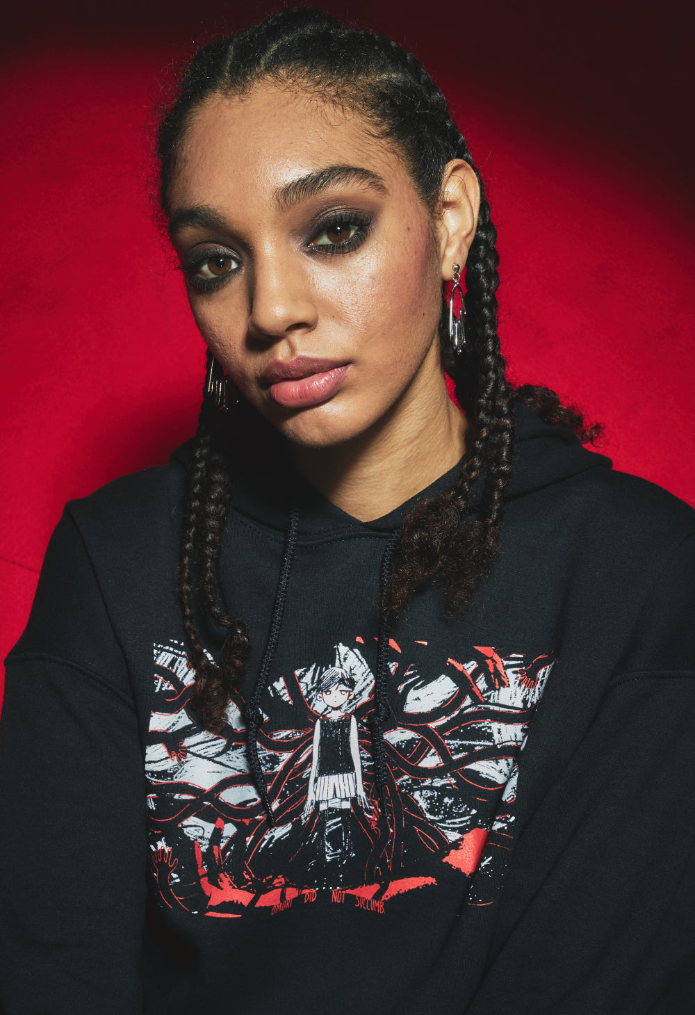 RED HANDS Hoodie – OMOCAT