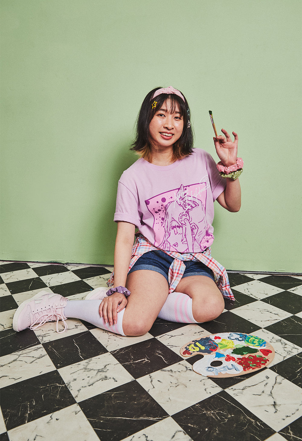 AIRANI IOFIFTEEN holoMeet T-Shirt – OMOCAT