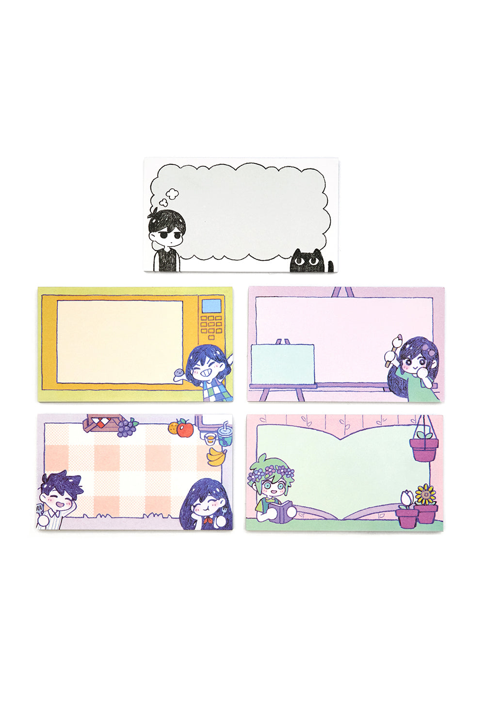 
                  
                    OMORI Mini Memo Pad Set
                  
                