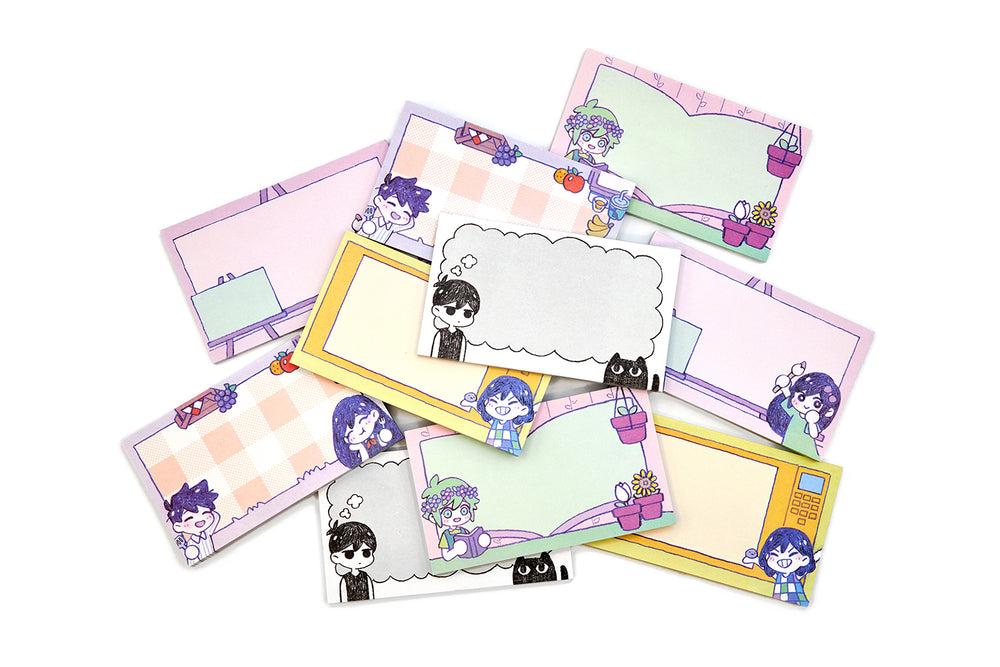 
                  
                    OMORI Mini Memo Pad Set
                  
                