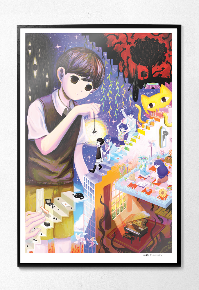 OMORI 2nd Anniversary Print – OMOCAT OMORI 2nd Anniversary Print – OMOCAT