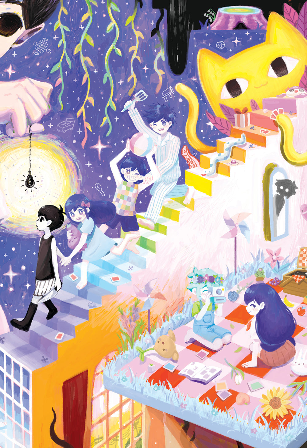 the OMORI 2nd Anniversary artwork is available as a limited edition giclée  print. thank you for another wonderful year.…